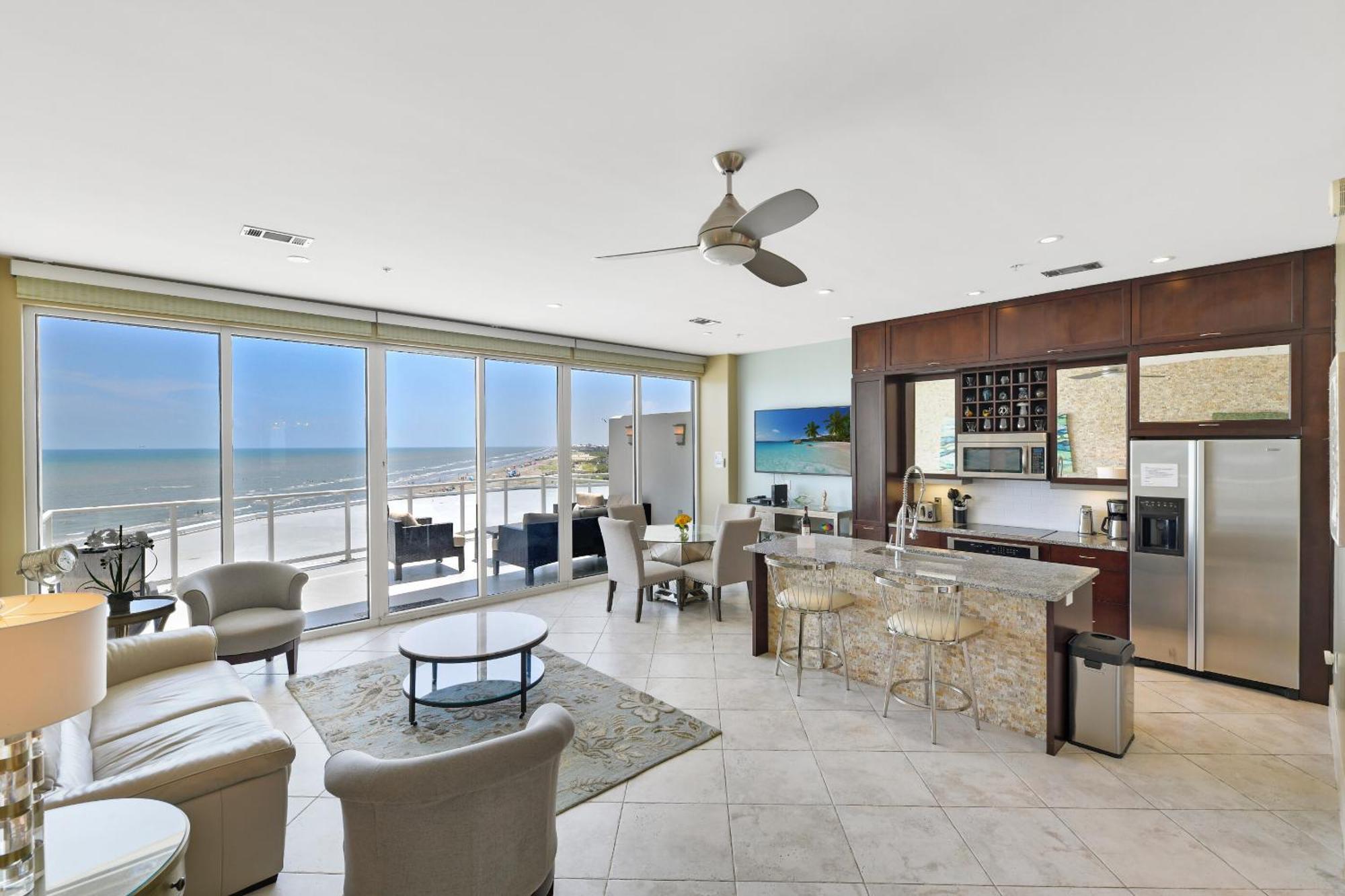 Diamond Beach Penthouse 5Ph3 Галвестон Экстерьер фото